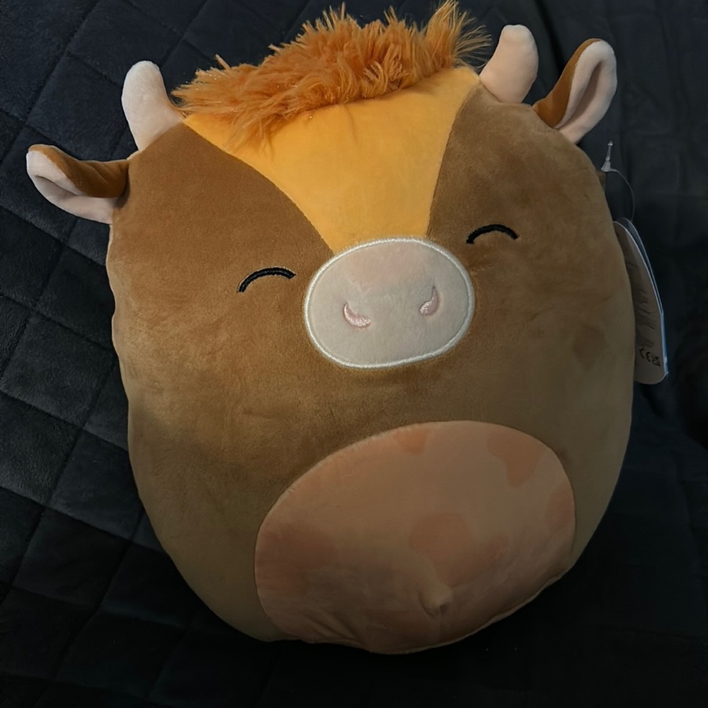 Quinick Cow Bull 12” squishmallow